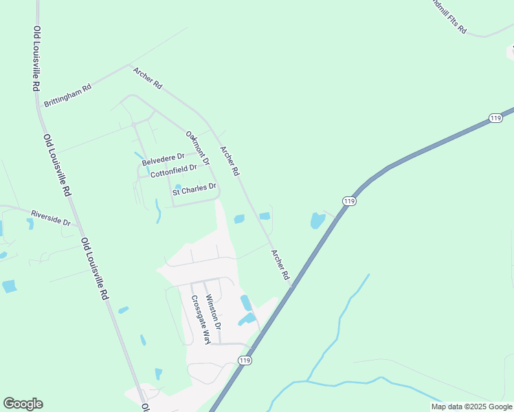 map of restaurants, bars, coffee shops, grocery stores, and more near 214 Archer Road in Guyton