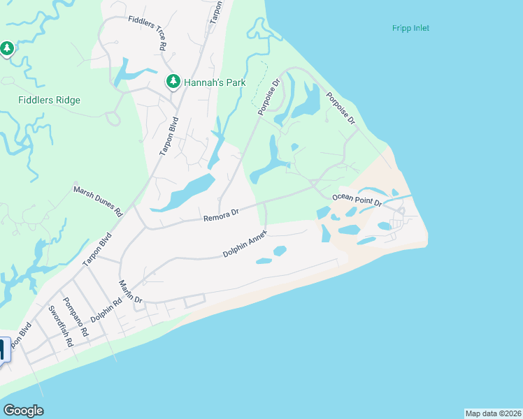 map of restaurants, bars, coffee shops, grocery stores, and more near 679 Dolphin Annex in Saint Helena Island