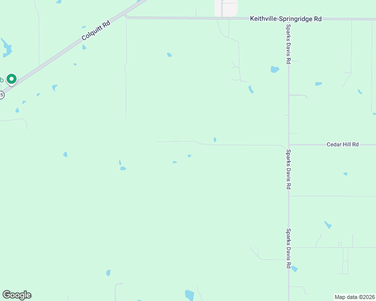 map of restaurants, bars, coffee shops, grocery stores, and more near 2245 Cedar Hill Road in Keithville