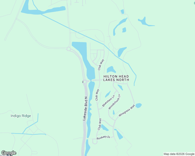 map of restaurants, bars, coffee shops, grocery stores, and more near 1141 Club Way in Hardeeville