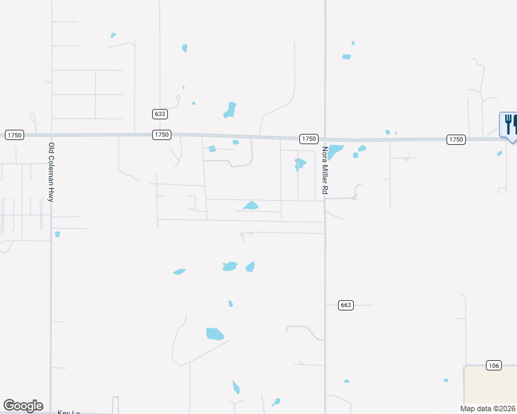 map of restaurants, bars, coffee shops, grocery stores, and more near 1357 Farm to Market Road 1750 in Abilene