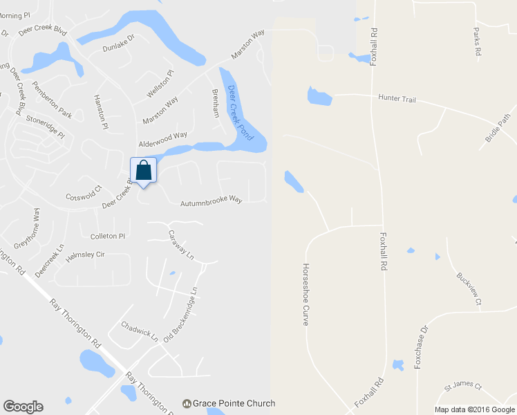 map of restaurants, bars, coffee shops, grocery stores, and more near 9108 Autumnbrooke Way in Montgomery