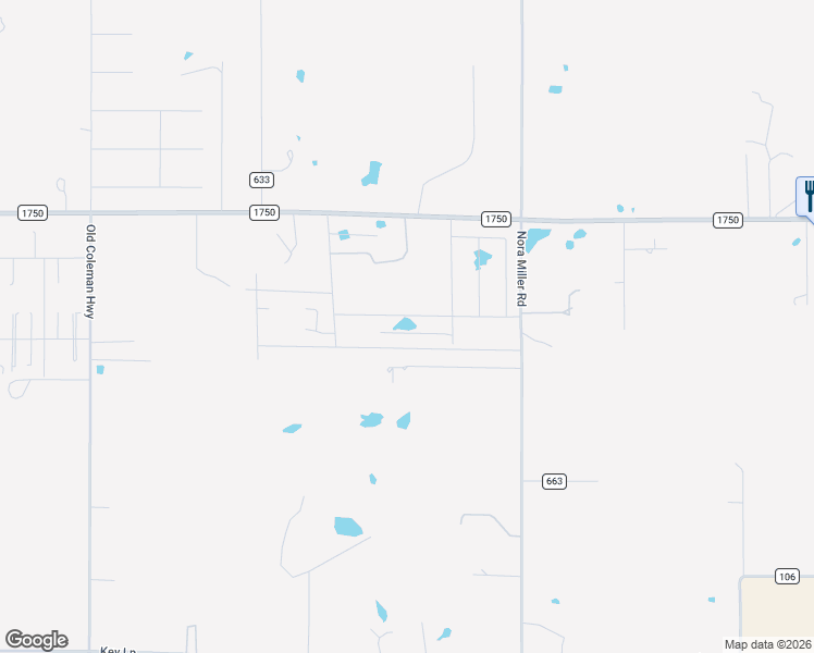 map of restaurants, bars, coffee shops, grocery stores, and more near 1357 Farm to Market Road 1750 in Abilene