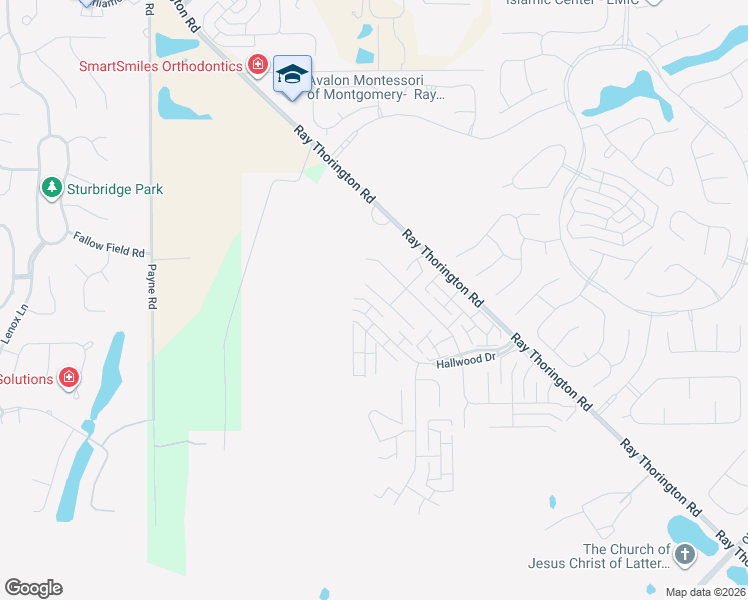 map of restaurants, bars, coffee shops, grocery stores, and more near 1024 Fawnview Road in Montgomery