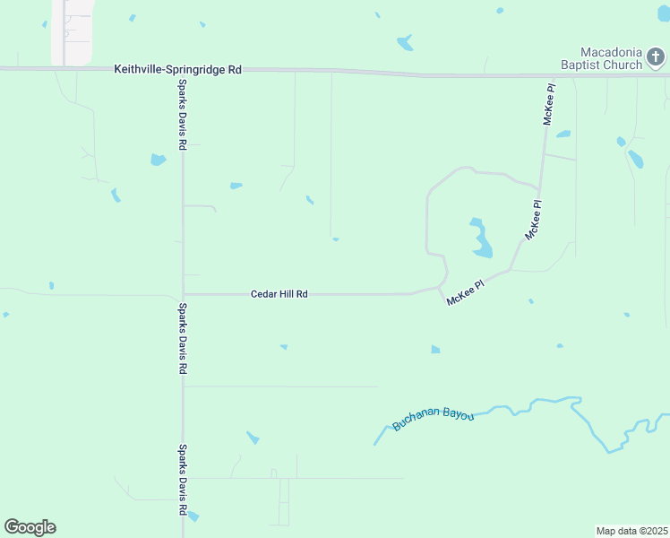 map of restaurants, bars, coffee shops, grocery stores, and more near 1792 Cedar Hill Road in Keithville