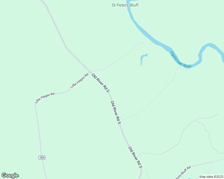 map of restaurants, bars, coffee shops, grocery stores, and more near 1584 Old River Road South in Brooklet