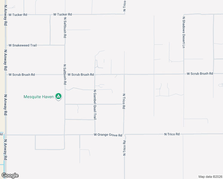 map of restaurants, bars, coffee shops, grocery stores, and more near 6780 North Fortitude Trail in Marana
