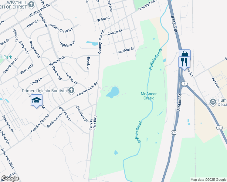 map of restaurants, bars, coffee shops, grocery stores, and more near in Cleburne