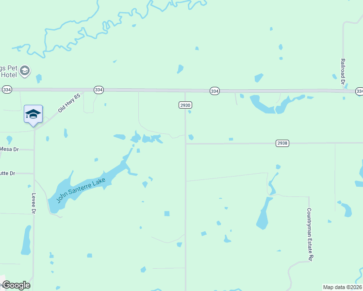 map of restaurants, bars, coffee shops, grocery stores, and more near 209 County Road 2930 in Gun Barrel City