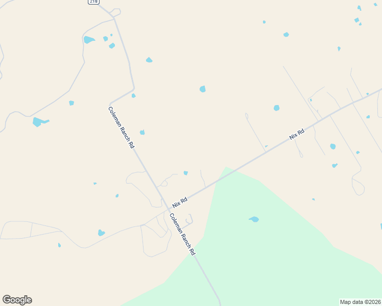 map of restaurants, bars, coffee shops, grocery stores, and more near 9700 Nix Road in Tolar