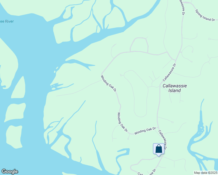 map of restaurants, bars, coffee shops, grocery stores, and more near 64 Winding Oak Drive in Okatie