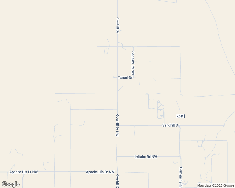 map of restaurants, bars, coffee shops, grocery stores, and more near Chato Drive in Luna County