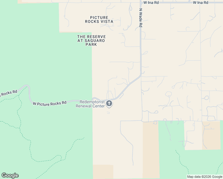 map of restaurants, bars, coffee shops, grocery stores, and more near 7200 West Picture Rocks Road in Tucson