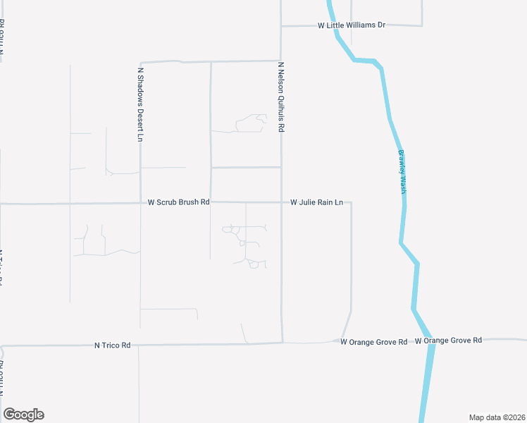 map of restaurants, bars, coffee shops, grocery stores, and more near 15075 West Scrub Brush Road in Marana