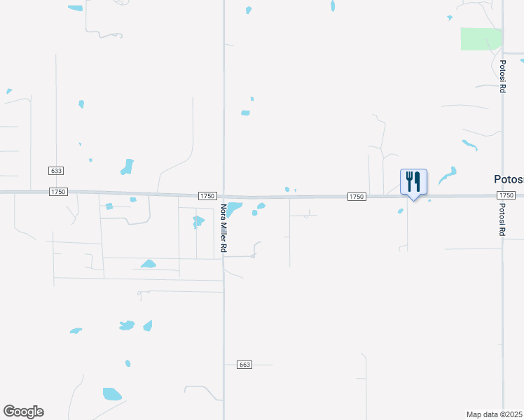 map of restaurants, bars, coffee shops, grocery stores, and more near 1101 Fm 1750 in Abilene