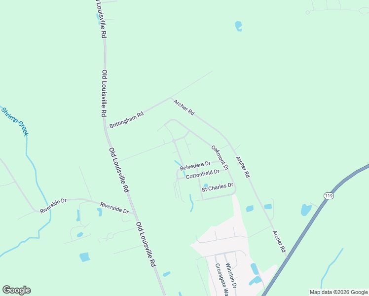 map of restaurants, bars, coffee shops, grocery stores, and more near 2 Oak Alley in Guyton