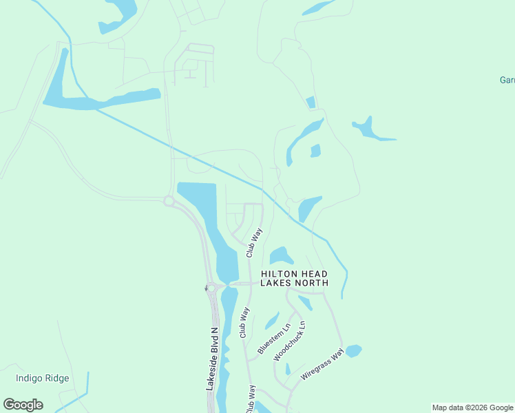 map of restaurants, bars, coffee shops, grocery stores, and more near 1866 Club Way in Hardeeville