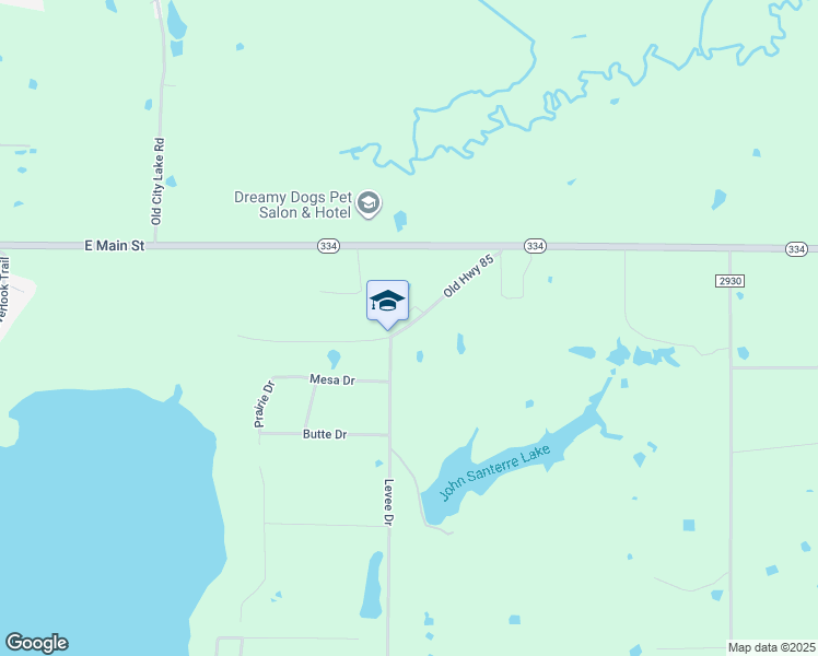 map of restaurants, bars, coffee shops, grocery stores, and more near 241 County Road 2927 in Mabank