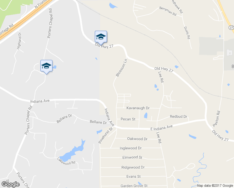 map of restaurants, bars, coffee shops, grocery stores, and more near 962 Blossom Lane in Vicksburg