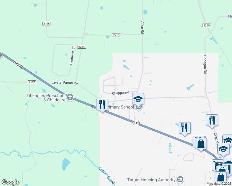 0 Chaparral, Tatum TX Walk Score