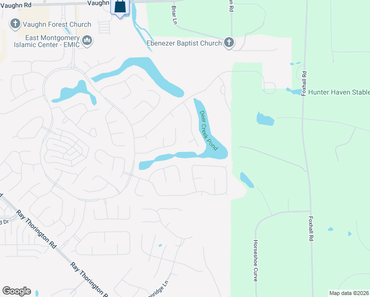 map of restaurants, bars, coffee shops, grocery stores, and more near 9190 Brenham in Montgomery