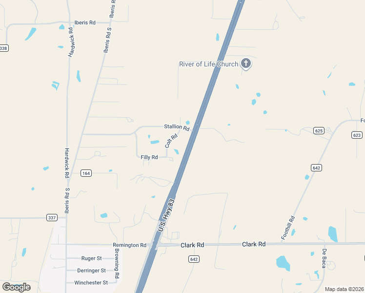 map of restaurants, bars, coffee shops, grocery stores, and more near 102 Filly Court in Abilene