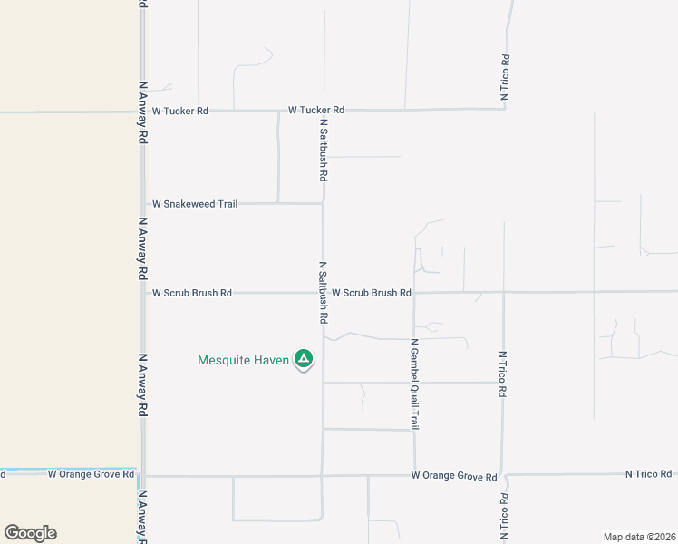 map of restaurants, bars, coffee shops, grocery stores, and more near 16100 West Scrub Brush Road in Marana