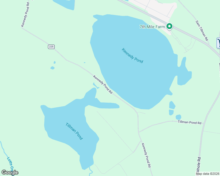map of restaurants, bars, coffee shops, grocery stores, and more near 1729 Kennedy Pond Road in Statesboro
