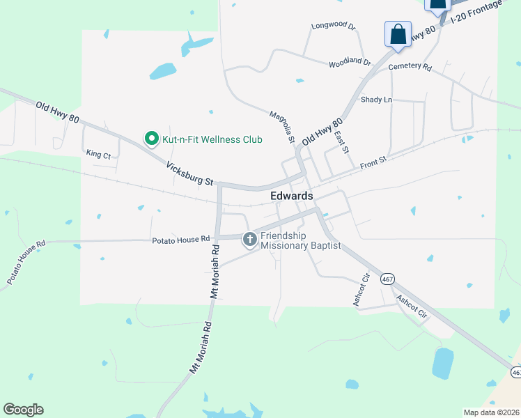 map of restaurants, bars, coffee shops, grocery stores, and more near 104 Pine Ct in Edwards