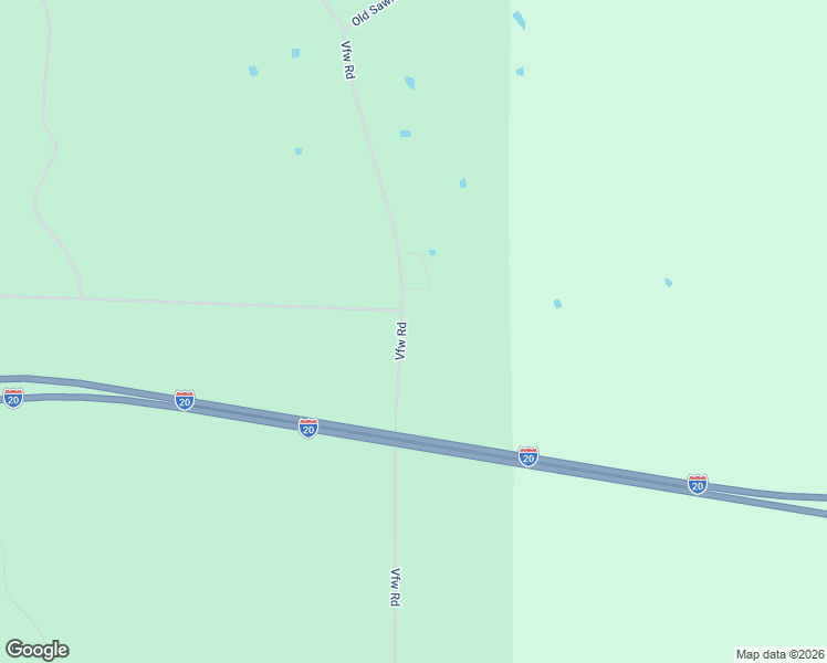 map of restaurants, bars, coffee shops, grocery stores, and more near 873-1251 Vfw Road in Lake