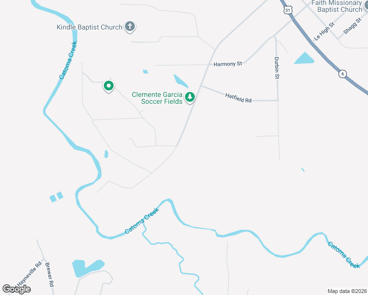 map of restaurants, bars, coffee shops, grocery stores, and more near 5699 Hayneville Road in Montgomery