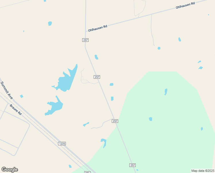 map of restaurants, bars, coffee shops, grocery stores, and more near 1043 County Road 257 in Abilene
