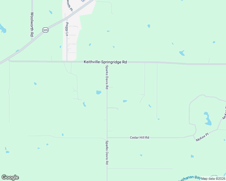 map of restaurants, bars, coffee shops, grocery stores, and more near 11386 Sparks Davis Road in Keithville