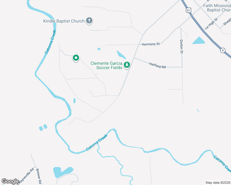 map of restaurants, bars, coffee shops, grocery stores, and more near 4549 Velma Circle in Montgomery