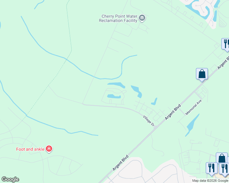 map of restaurants, bars, coffee shops, grocery stores, and more near 59 Summerlake Circle in Ridgeland