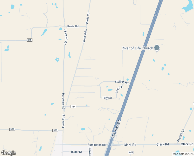 map of restaurants, bars, coffee shops, grocery stores, and more near 731 Iberis Road South in Abilene