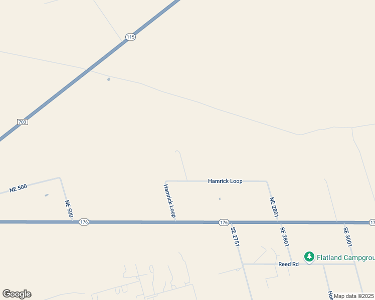 map of restaurants, bars, coffee shops, grocery stores, and more near 2719 Northeast 480 in Andrews