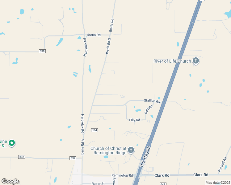 map of restaurants, bars, coffee shops, grocery stores, and more near 731 Iberis Road South in Abilene