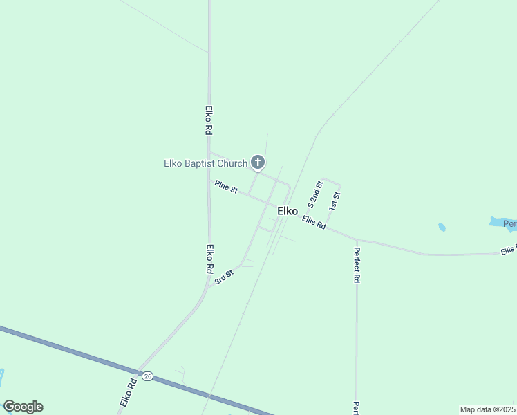 map of restaurants, bars, coffee shops, grocery stores, and more near 305 3rd Street in Elko