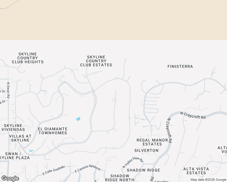 map of restaurants, bars, coffee shops, grocery stores, and more near 6835 North Los Leones Drive in Tucson