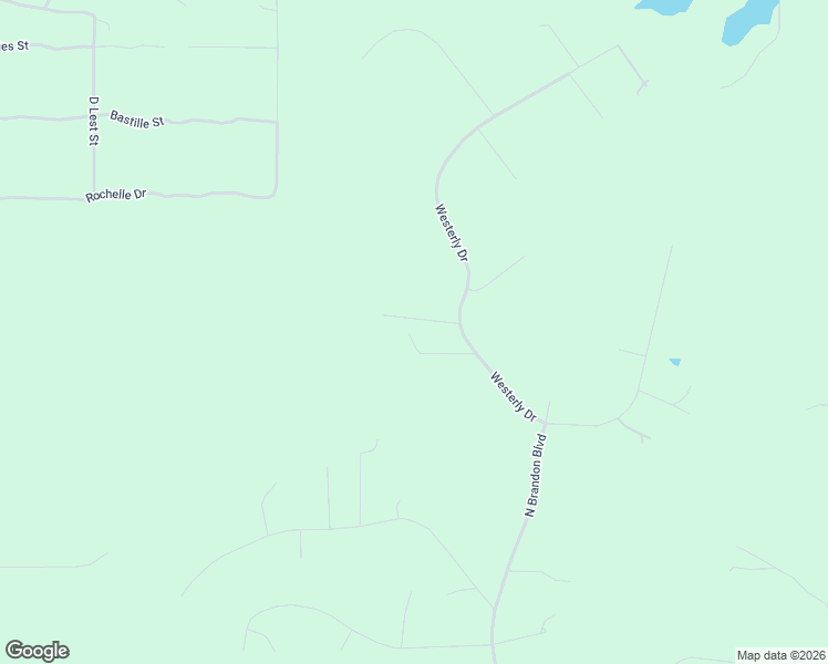 map of restaurants, bars, coffee shops, grocery stores, and more near 739 Westerly Drive in Brandon