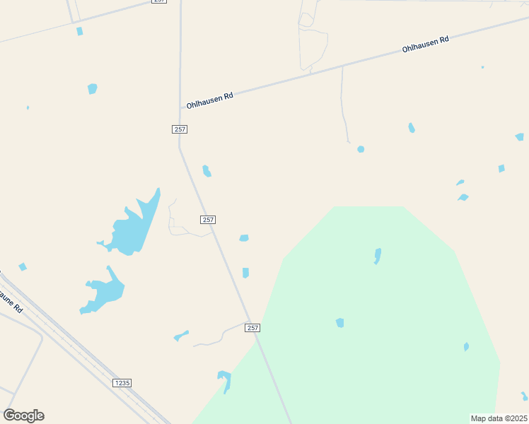 map of restaurants, bars, coffee shops, grocery stores, and more near 1043 County Road 257 in Abilene