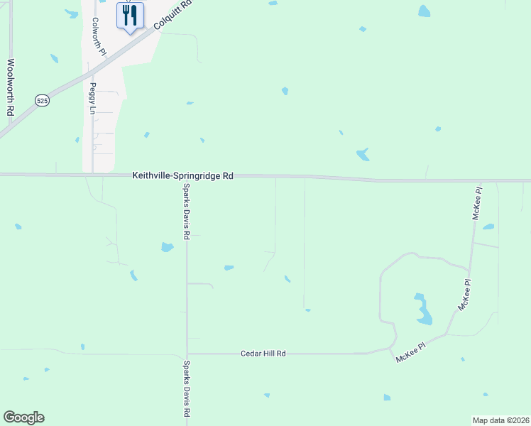 map of restaurants, bars, coffee shops, grocery stores, and more near 3784 Farmridge Rd in Keithville