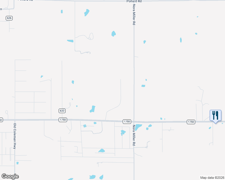 map of restaurants, bars, coffee shops, grocery stores, and more near 238 Crooked Creek Road in Abilene