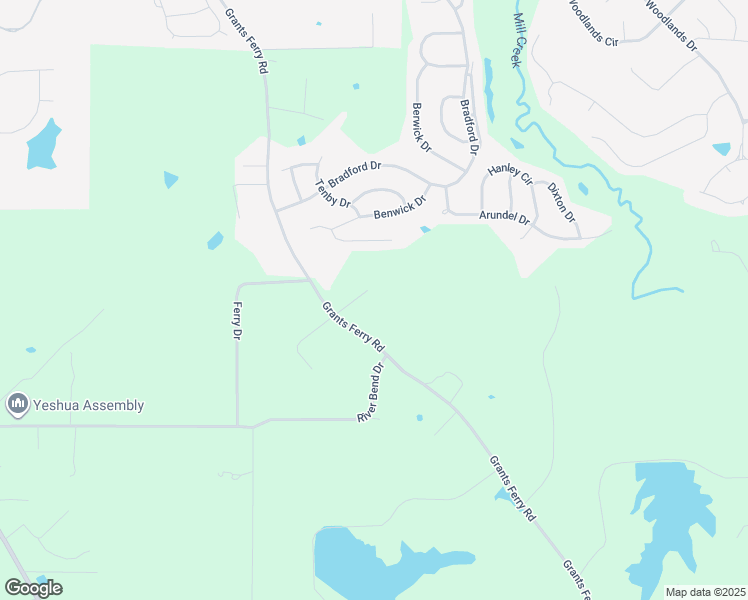 map of restaurants, bars, coffee shops, grocery stores, and more near 173 Grants Ferry Circle in Brandon