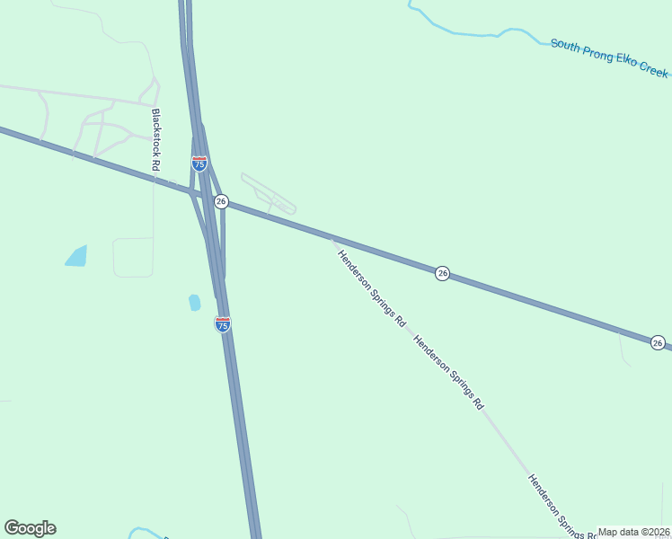 map of restaurants, bars, coffee shops, grocery stores, and more near 103 Henderson Springs Road in Elko