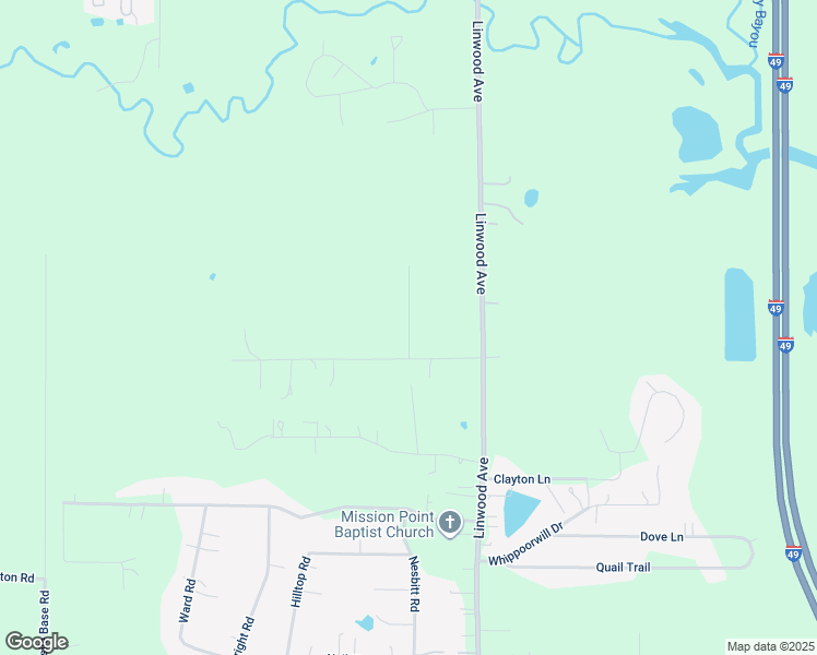 map of restaurants, bars, coffee shops, grocery stores, and more near 100-300 Whitetail Drive in Stonewall
