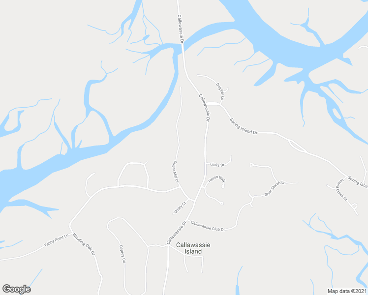 map of restaurants, bars, coffee shops, grocery stores, and more near 18 Sugar Mill Drive in Okatie