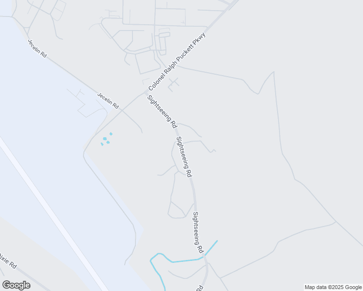 map of restaurants, bars, coffee shops, grocery stores, and more near Sightseeing Road in Fort Benning