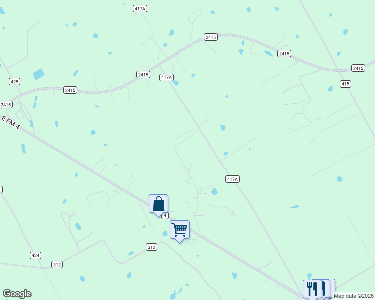 map of restaurants, bars, coffee shops, grocery stores, and more near 4109 Bramblett Road in Cleburne